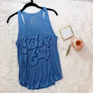 LOL Vintage Take it Easy tank top